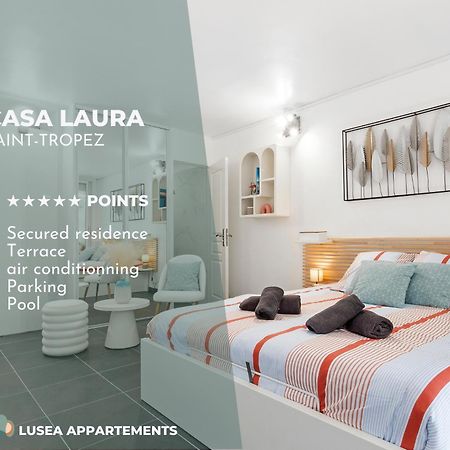 Апартаменты Casa Laura -Parking - Pool Сен-Тропе Экстерьер фото